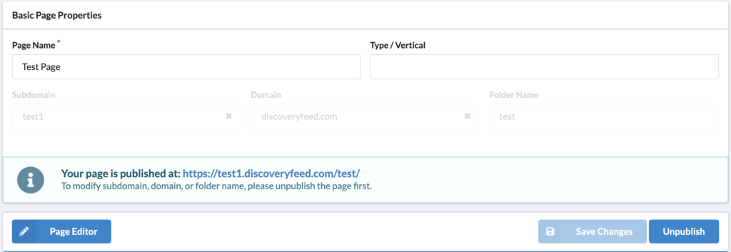 LanderBolt WordPress-like visual editor
