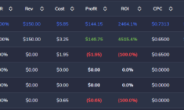 Customer profit screenshot — I got profitable right away
